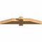 Ekena Millwork Eugene Smooth Timber Gable Bracket, Western Red Cedar, 36"W x 6"H x 3 1/2"D x 3 1/2"F, 4/12 Pitch GBW036X06X0404EUG00SWR - alternate 2